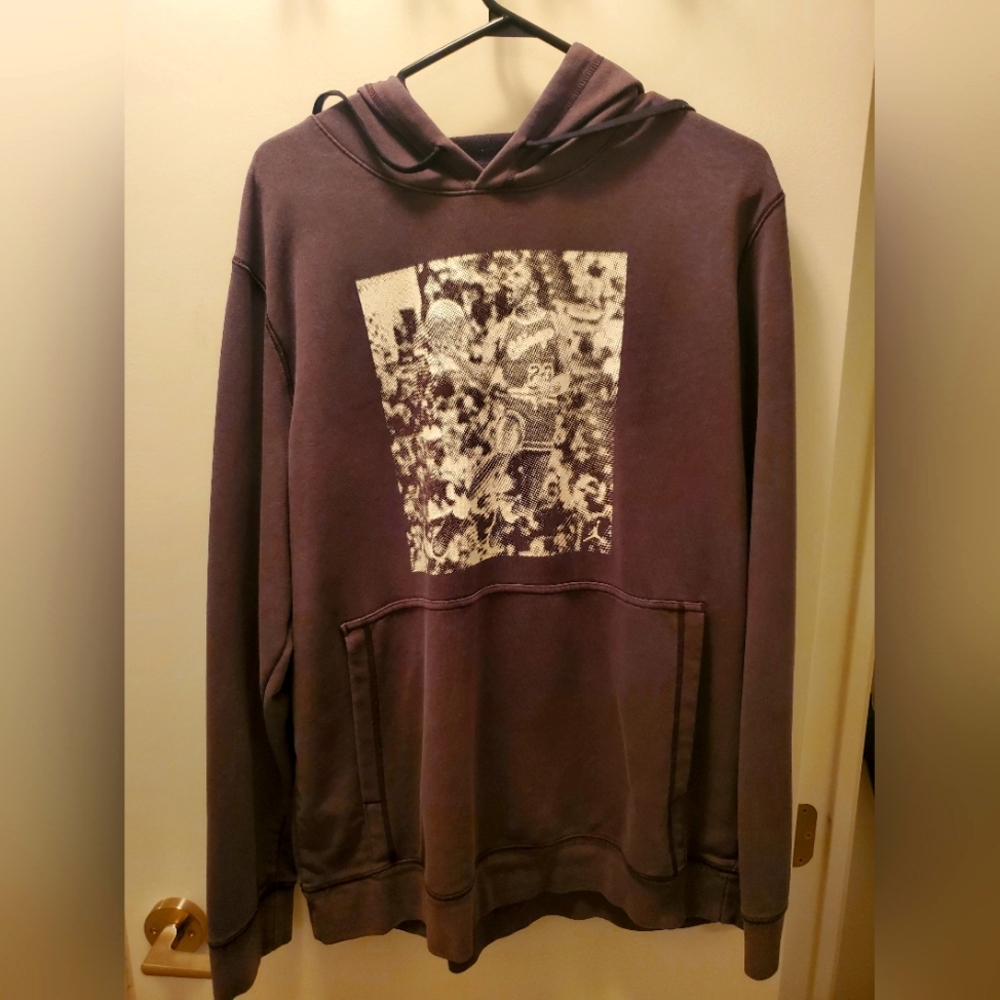 Air jordan slam dunk champion size large charcoal color hoodie